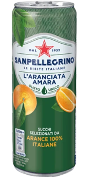 Aranciata Amara San Pellegrino Lattina 33cl x 24