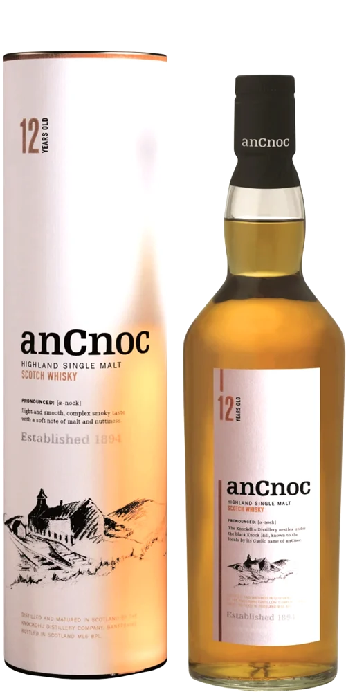 Whisky AnCnoc 12 anni 70cl