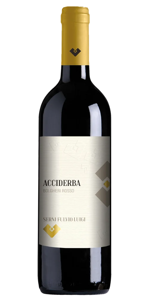 Bolgheri Rosso Doc Acciderba 2019 75cl - Serni