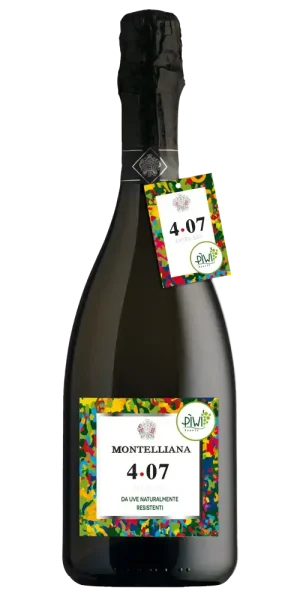Spumante 4.07 Piwi Extra Dry 75cl - Montelliana