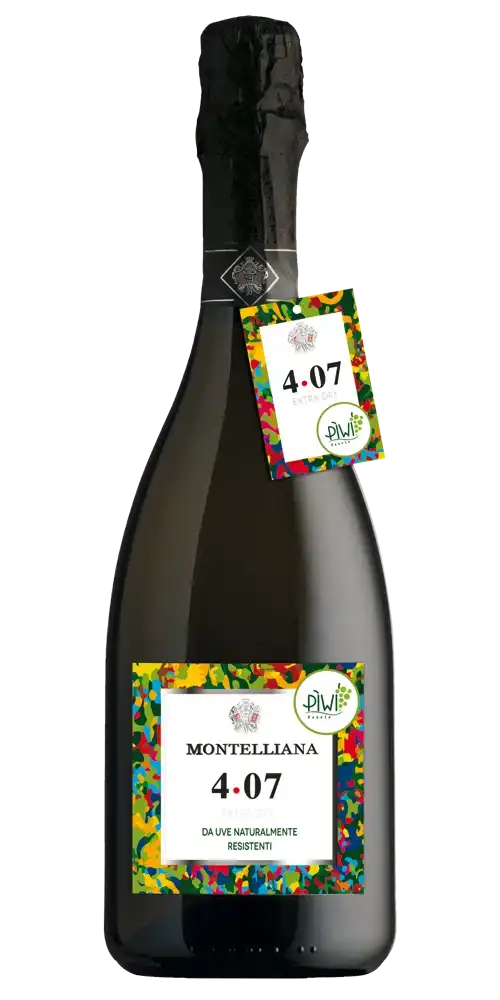 Spumante 4.07 Piwi Extra Dry 75cl - Montelliana
