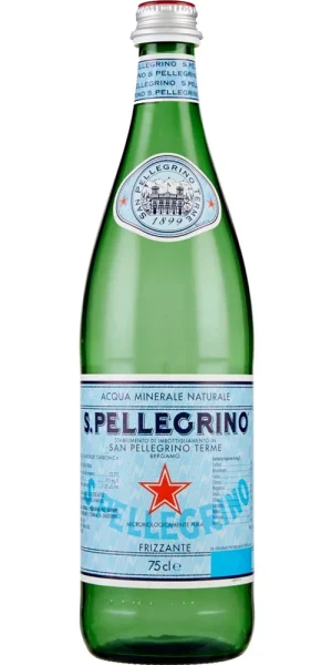 Acqua S. Pellegrino in vetro 75cl x 12 vetro a perdere
