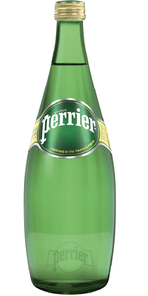 Acqua Perrier in vetro 75cl x 12 vetro a perdere