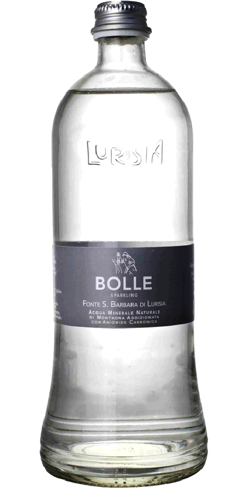 Acqua Lurisia Bolle (frizzante) in vetro 75cl x 12 vetro a perdere -  Birimport