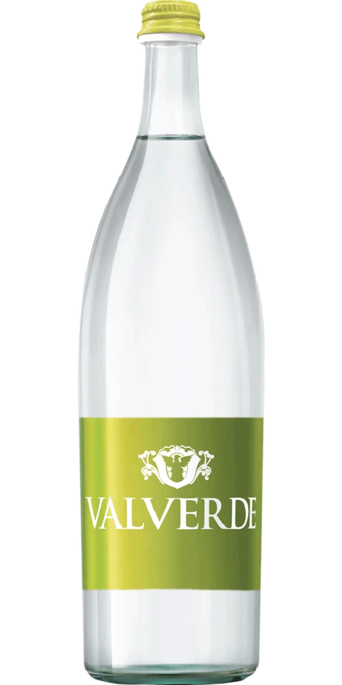 Acqua Valverde leggermente frizzante in vetro 75cl x 12 vetro a perdere