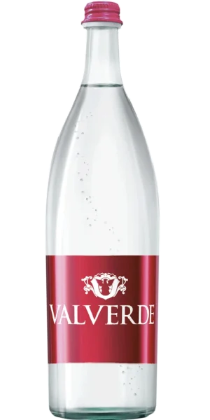 Acqua Valverde frizzante in vetro 75cl x 12 vetro a perdere