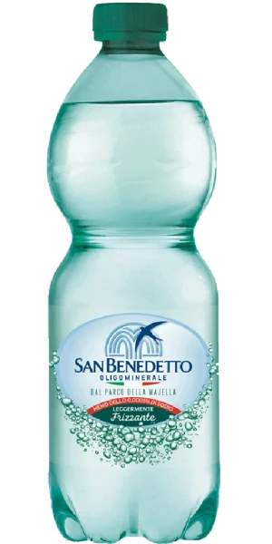Acqua San Benedetto leggermente frizzante in plastica 50cl x 24