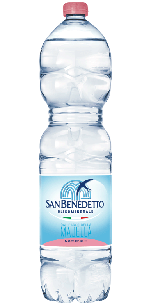 Acqua San Benedetto naturale in plastica 1,5L x 6 - Birimport