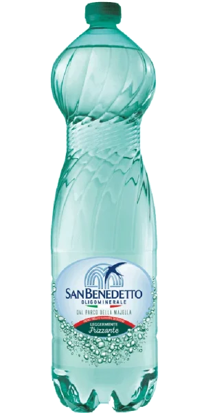 Acqua San Benedetto leggermente frizzante in plastica 1,5L x 6