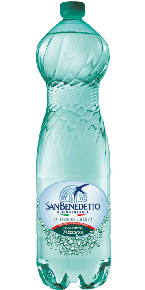 Acqua San Benedetto leggermente frizzante in plastica 1,5L x 6 - Birimport