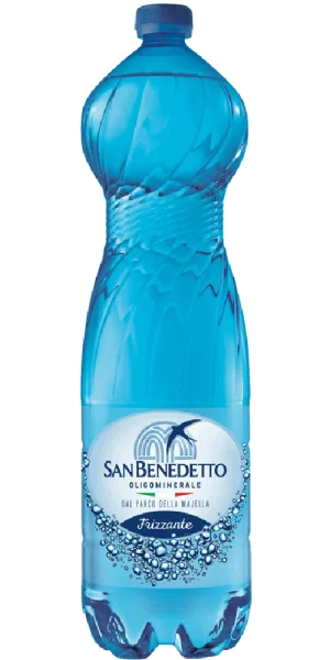 Acqua San Benedetto frizzante in plastica 1,5L x 6