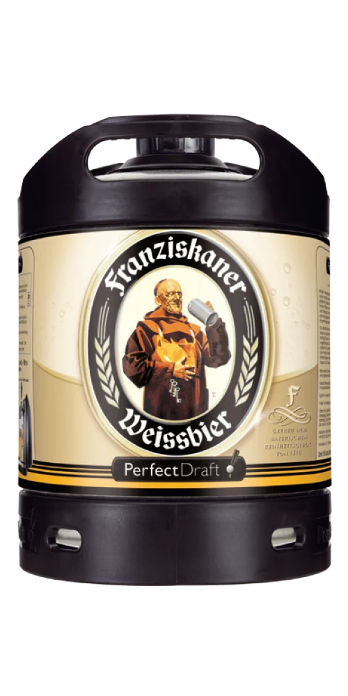 Fusto Franziskaner Weiss PerfectDraft 6L