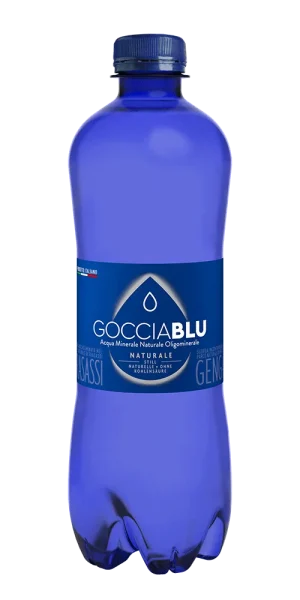 Acqua Goccia Blu naturale in plastica 0,50cl x 24