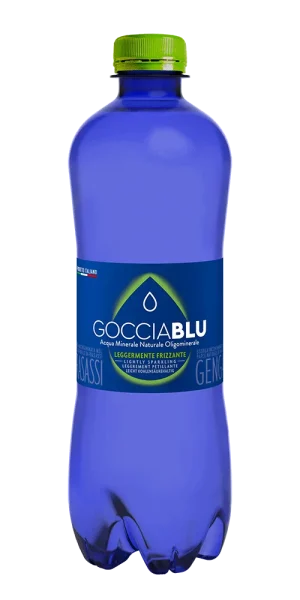 Acqua Goccia Blu leggermente frizzante in plastica 0,50cl x 24