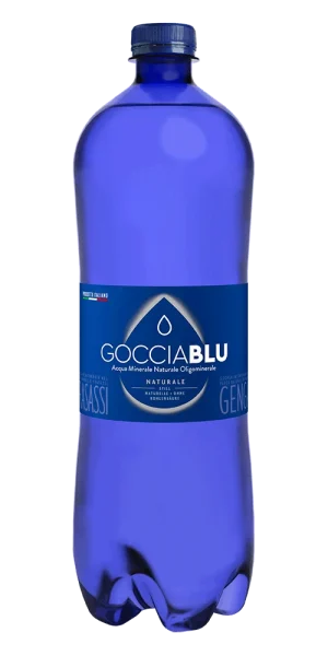 Acqua Goccia Blu naturale in plastica 1L x 12