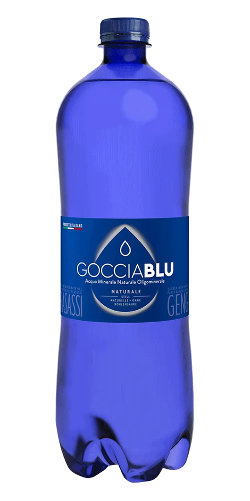 Acqua Goccia Blu naturale in plastica 1L x 12