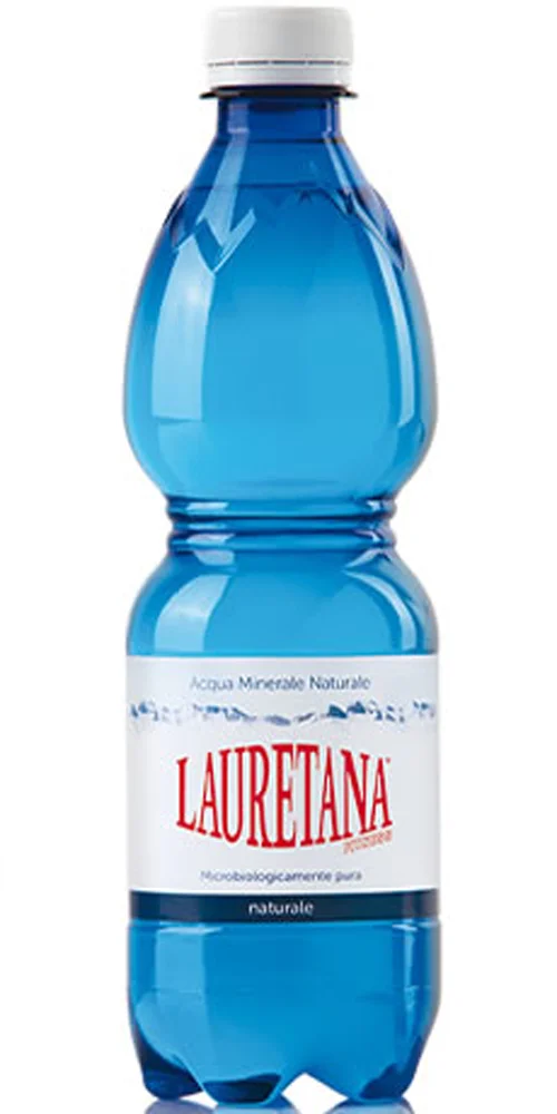 Acqua Lauretana frizzante in plastica 50cl x 12