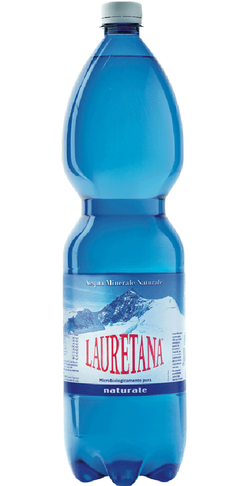 Acqua Lauretana naturale in plastica 1,5L x 6 - Birimport