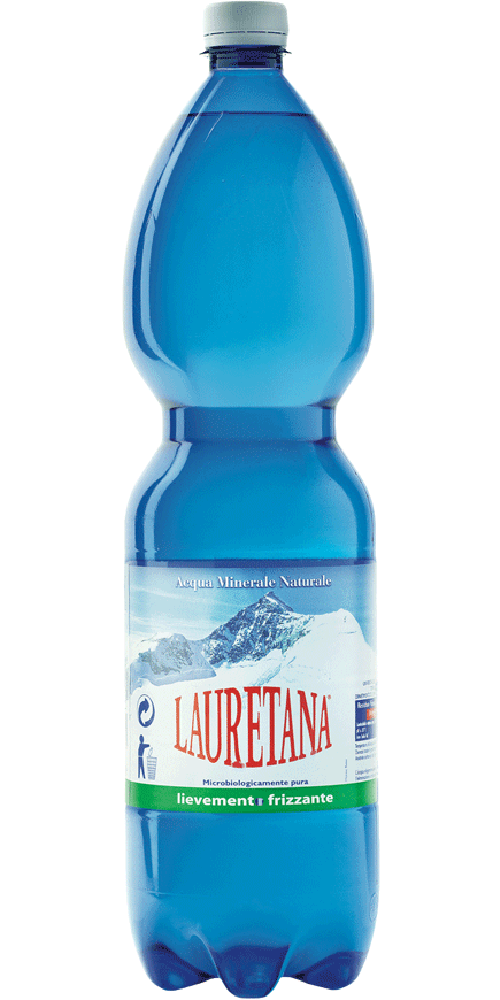 Acqua Lauretana leggermente frizzante in plastica 1,5L x 6 - Birimport