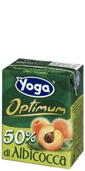Succo Yoga Albicocca brick 20cl x 24