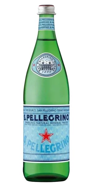 Acqua San Pellegrino frizzante vuoto a rendere 1L x 12