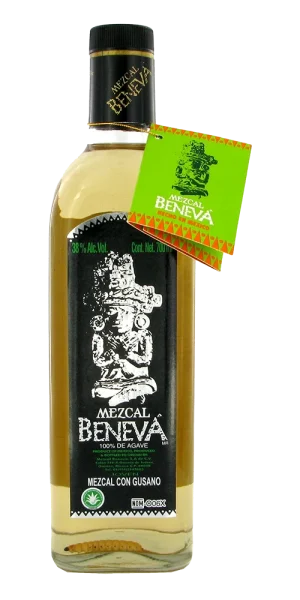 Mezcal Beneva con Gusano 70cl