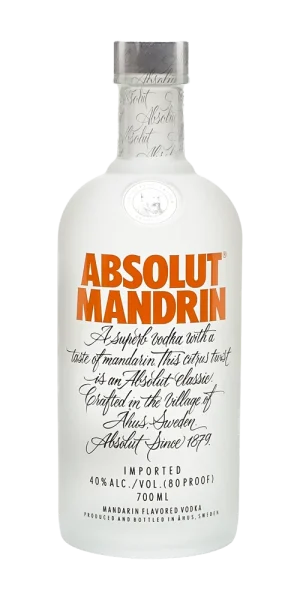 Vodka Absolut Mandrin 1L