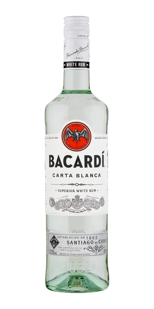 Carta Blanca Superior White Rum 1L- Bacardi
