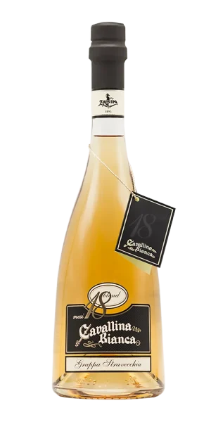 Grappa Cavallina Bianca Blend 18mesi 70cl - Zanin
