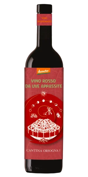 Vino Rosso da Uve Appassite Demeter Bio Veg 75cl - Cantina Orsogna