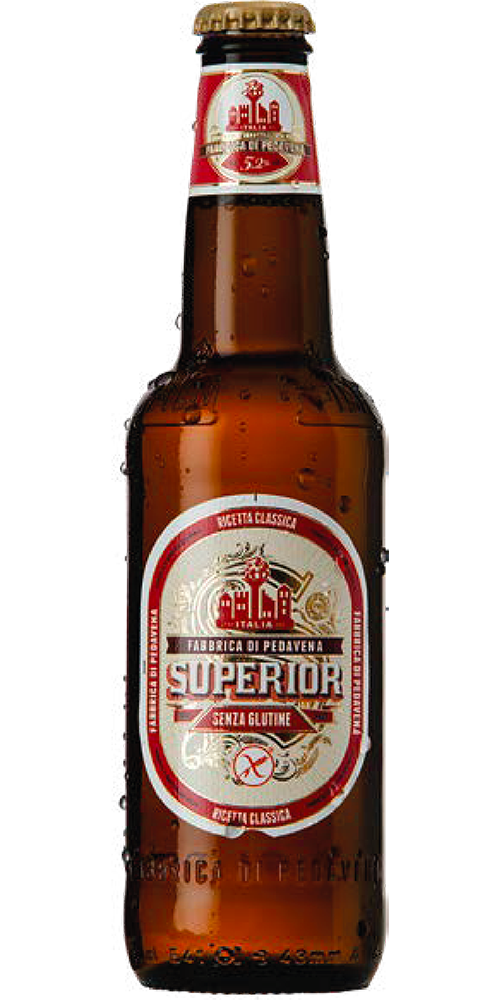 Birra Pedavena Superior Senza Glutine 33cl x 24 - Birimport