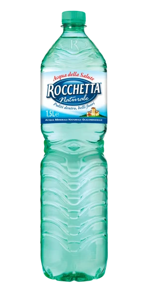 Acqua Rocchetta naturale in plastica 1,5L x 6