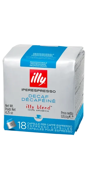 Caffè in Capsule Iperespresso Decaffeinato 18 Pezzi Illy