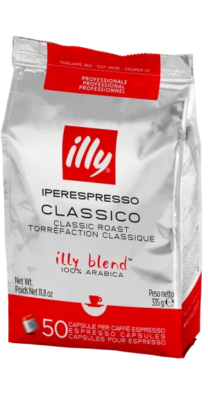 Caffè in Capsule Iperespresso Tostato Classico 50 Pezzi Illy