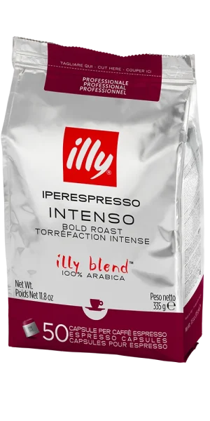 Caffè in Capsule Iperespresso Tostato Intenso 50 Pezzi Illy