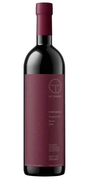 Umbria Igt Rosso "Costasecca" 2019 75cl Le Thadee
