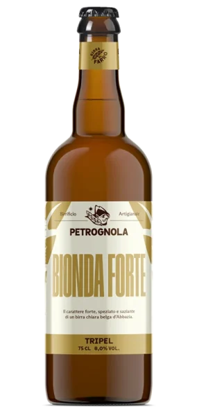Birra Petrognola Bionda Forte doppio malto al Farro 75cl