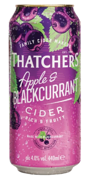 Sidro Thatchers Apple & Black Currant lattina 44cl x 24